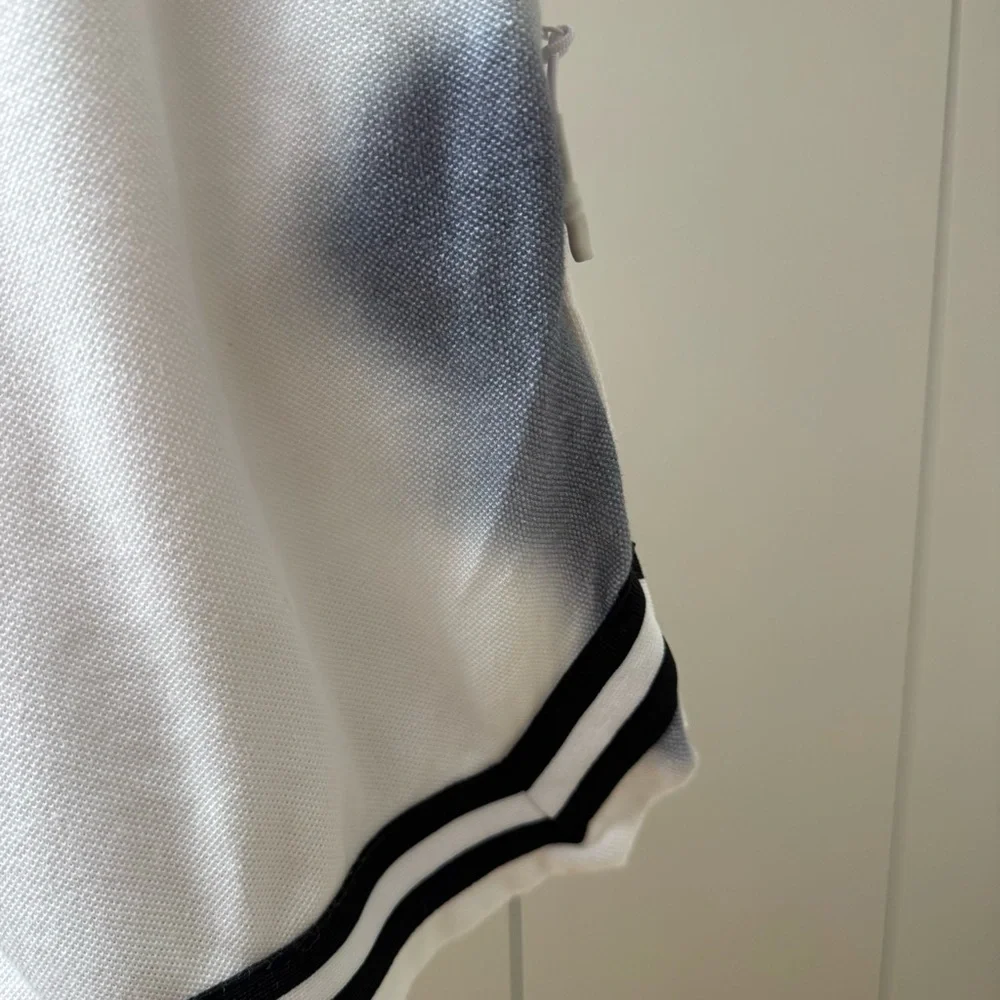 Zanerobe Gray and White Tie-Dye Shorts